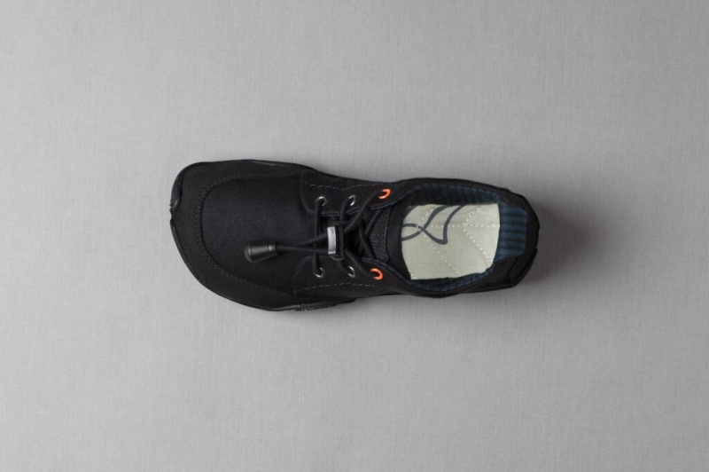 Black Kids' Wildling Fundo Barefoot Shoes | UK-NAUZPX741