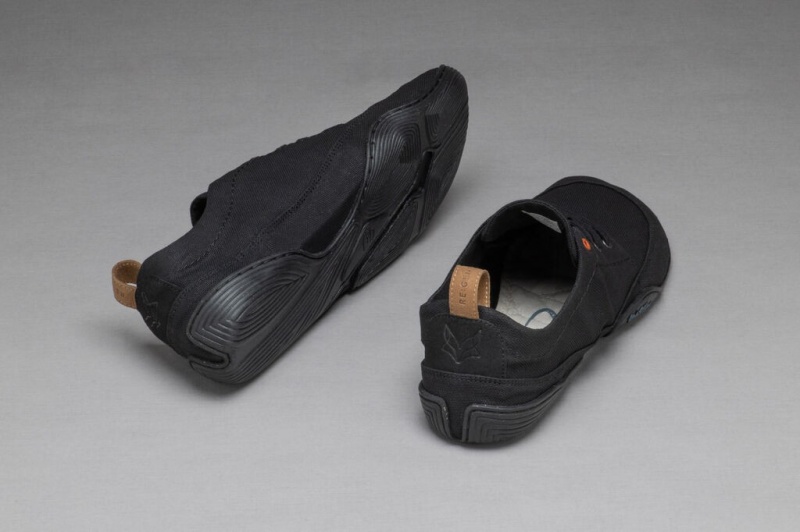 Black Men's Wildling Tanuki Barefoot Shoes | UK-XSWLRU748