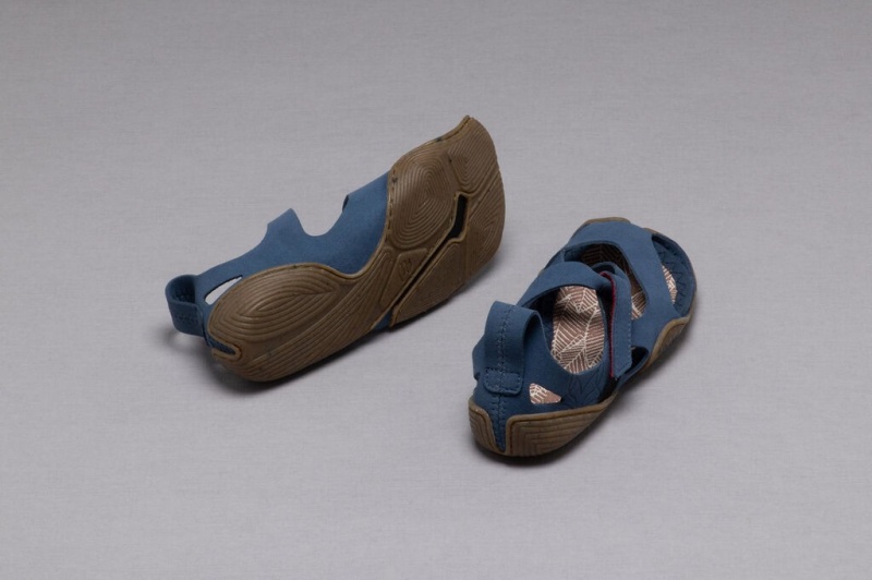 Blue Kids' Wildling Feder Sandals | UK-FLWRAS632