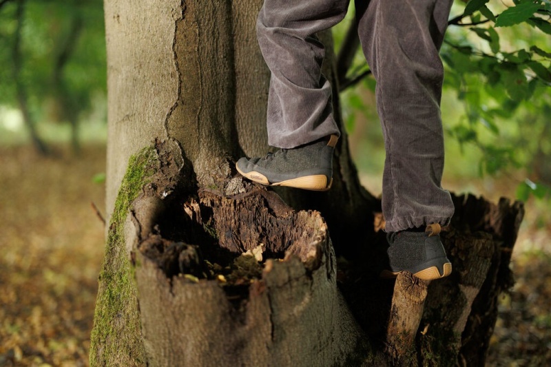 Dark Grey Kids' Wildling Medlar Winter Shoes | UK-XIRWCL867