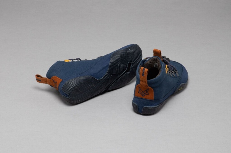 Navy Kids' Wildling Tejo Winter Shoes | UK-VDZPEK531