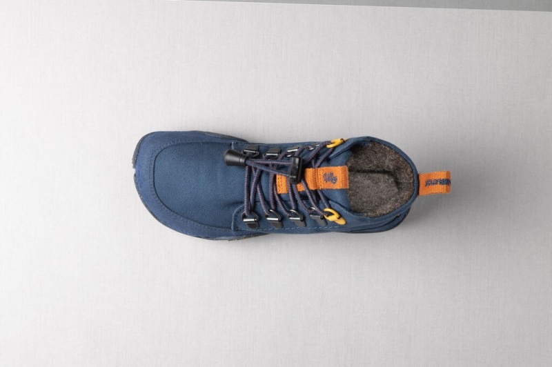 Navy Kids' Wildling Tejo Winter Shoes | UK-VDZPEK531