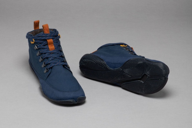 Navy Men's Wildling Tejo Winter Shoes | UK-JAERVN801