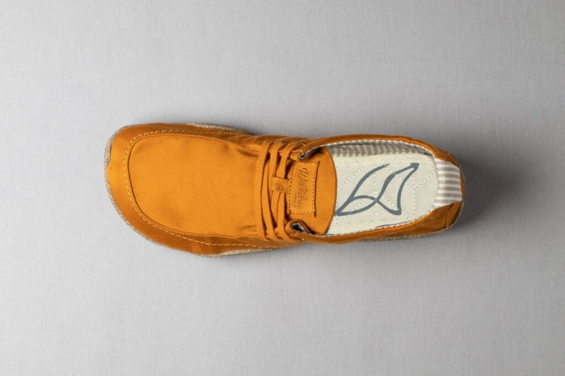 Orange Men's Wildling Tengri Barefoot Shoes | UK-XOJZFS752